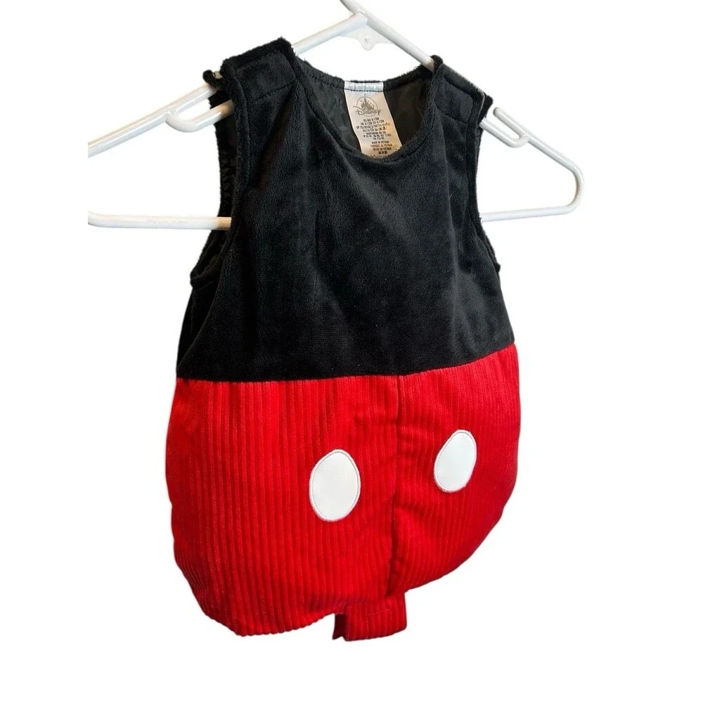 Disney Store Plush Mickey Mouse Halloween Costume Size 6-12 Months